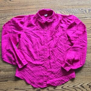 Vintage Pink Women's Top Small